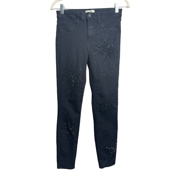 🎀 L'agence Margot High Rise Skinny Jeans Black / SIZE 27 - Picture 1 of 7